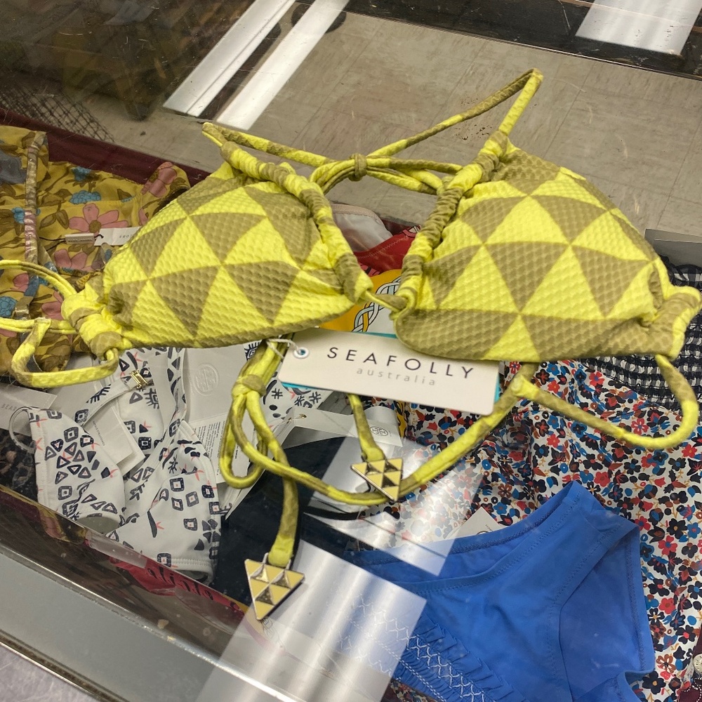 SEAFOLLY Australia Costa Maya Slide Triangle Top